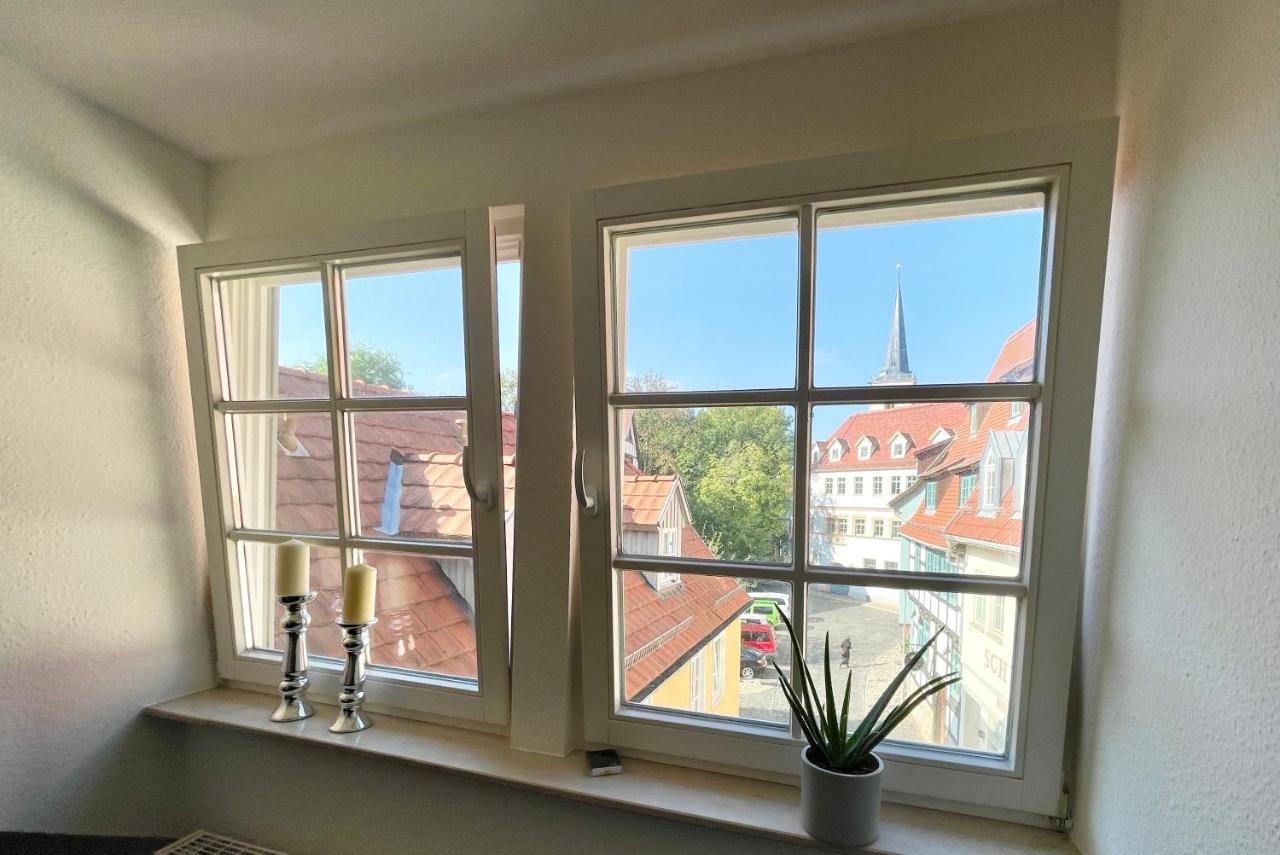 Ferienwohnung Augenblick - Stylisches Apartment In Der Besten Altstadtlage Von Erfurt Extérieur photo