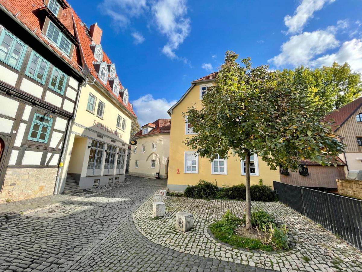 Ferienwohnung Augenblick - Stylisches Apartment In Der Besten Altstadtlage Von Erfurt Extérieur photo