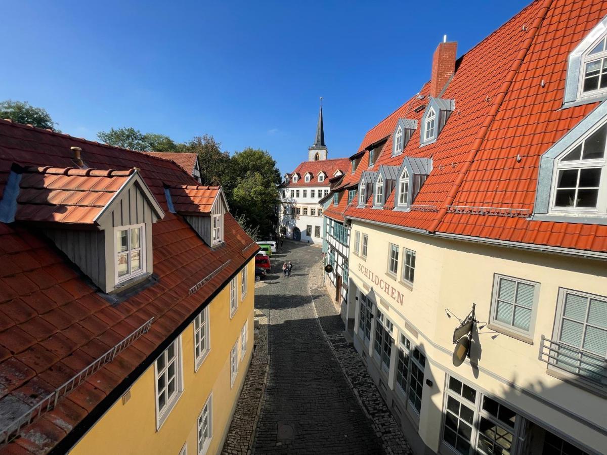 Ferienwohnung Augenblick - Stylisches Apartment In Der Besten Altstadtlage Von Erfurt Extérieur photo