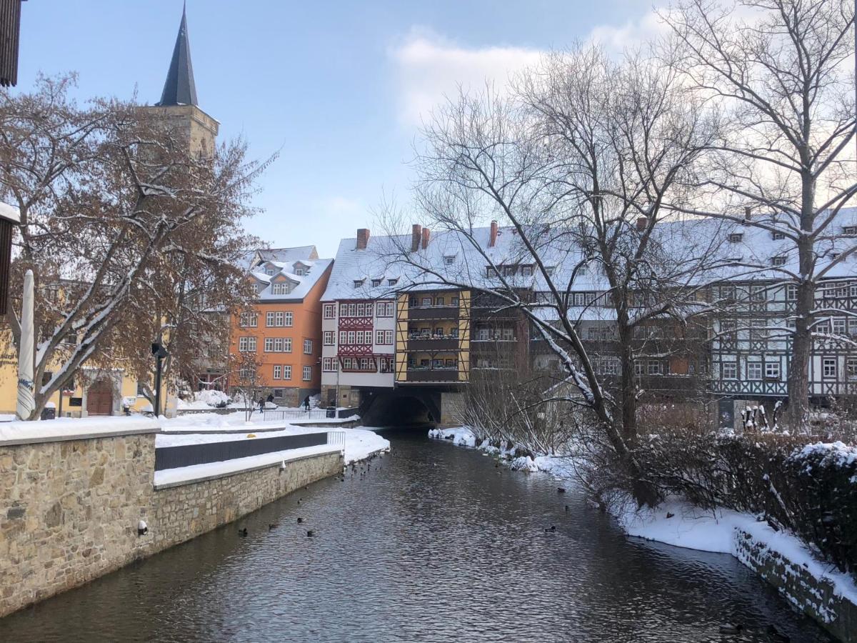 Ferienwohnung Augenblick - Stylisches Apartment In Der Besten Altstadtlage Von Erfurt Extérieur photo