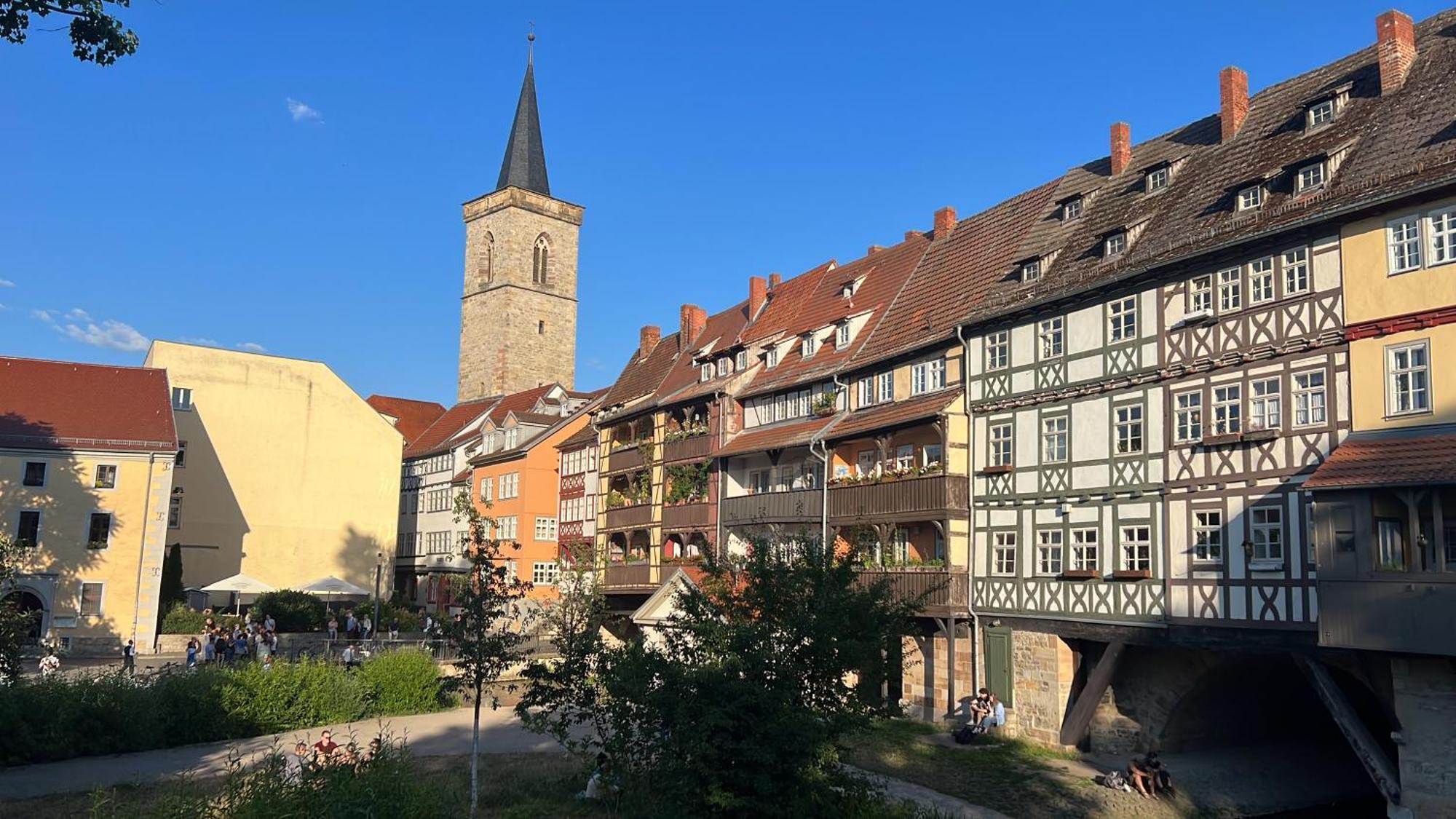 Ferienwohnung Augenblick - Stylisches Apartment In Der Besten Altstadtlage Von Erfurt Extérieur photo